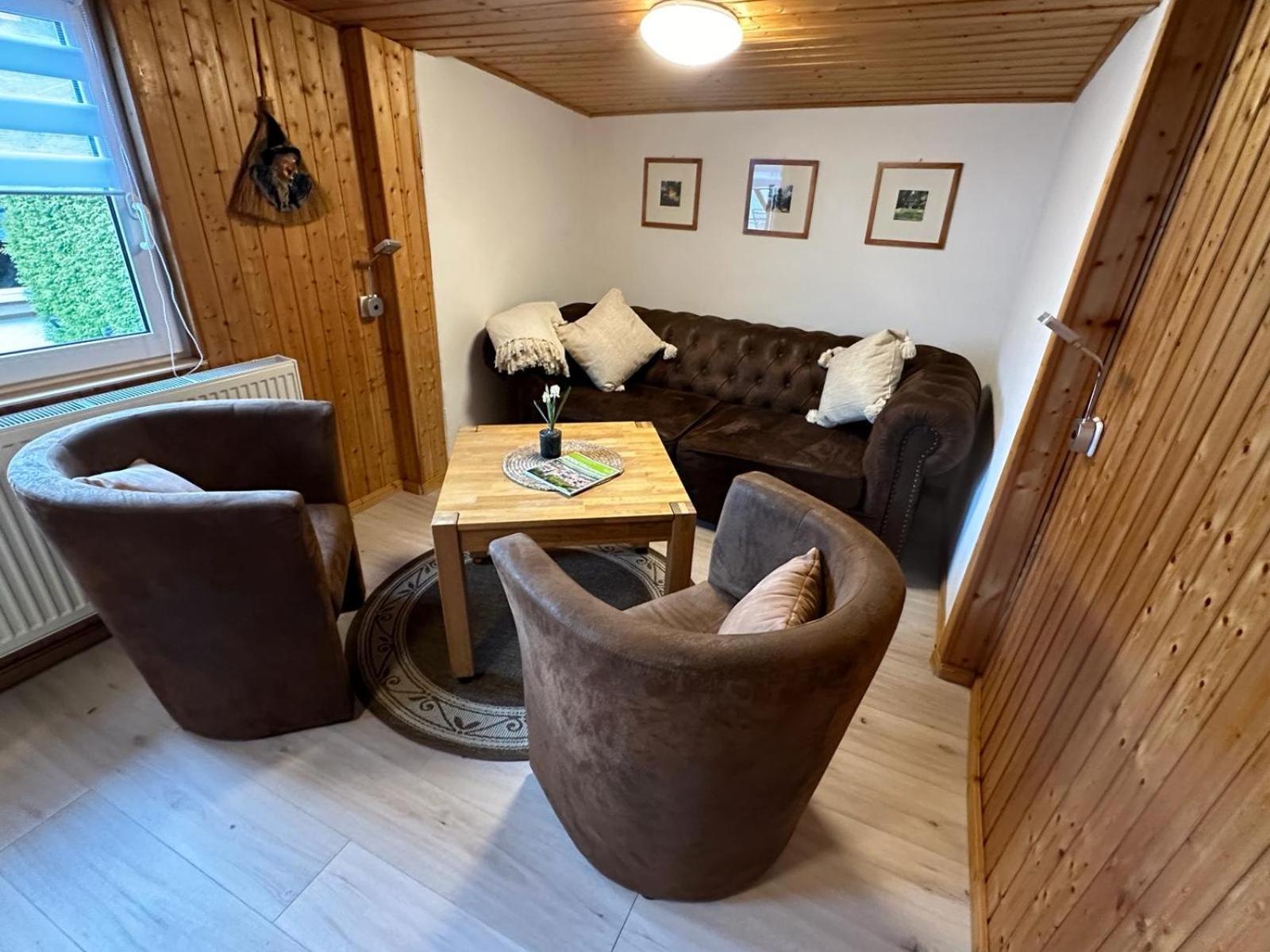 Christels Ferienwohnung 1 In Thale Mit Sonnenterrasse Und Grill ภายนอก รูปภาพ