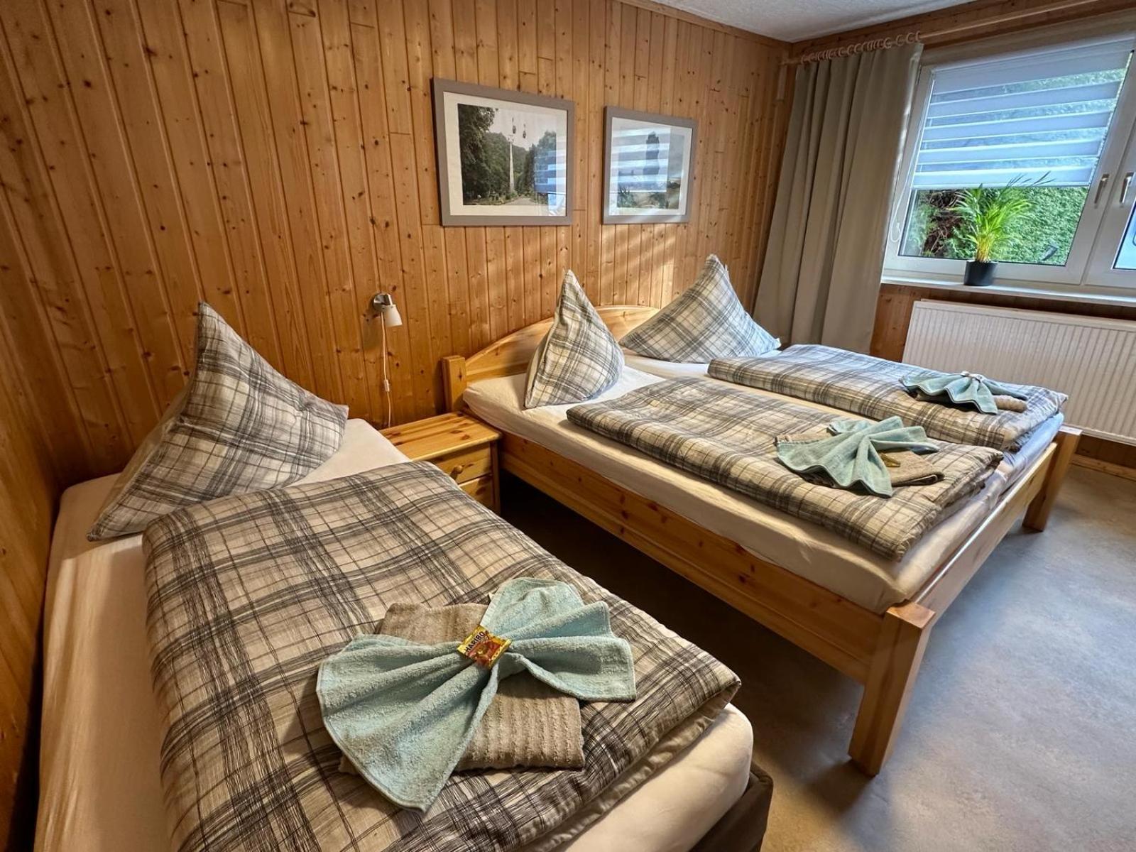 Christels Ferienwohnung 1 In Thale Mit Sonnenterrasse Und Grill ภายนอก รูปภาพ